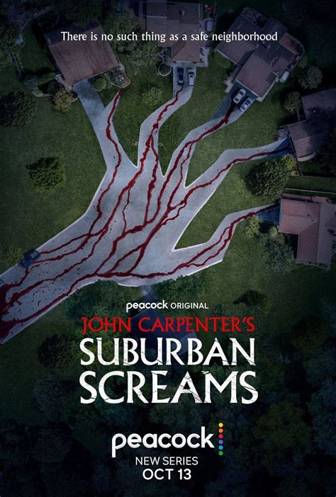 Sep 14, 2023 · “John Carpenter’s Suburban Screams is a genre-busting unscripted horror anthology series from the mind of legendary director, writer, and producer John Carpenter,” describes the streaming ... 